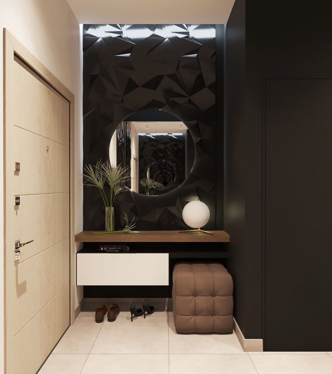 Модные зеркала в прихожую 2022