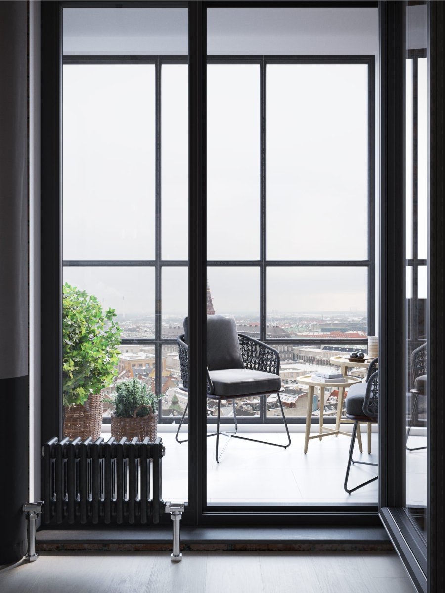 Панорамные двери на лоджию