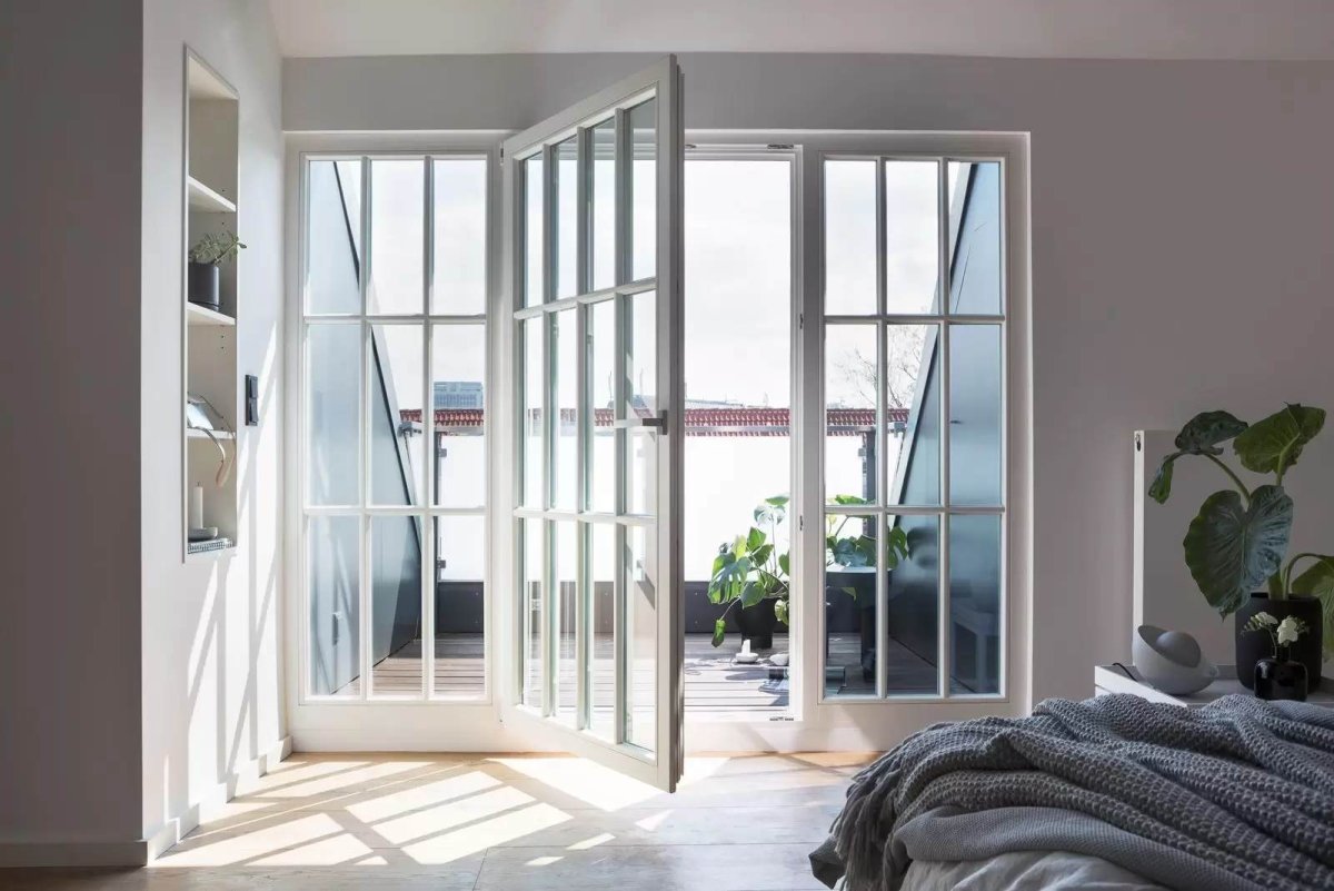 Французские окна Рехау