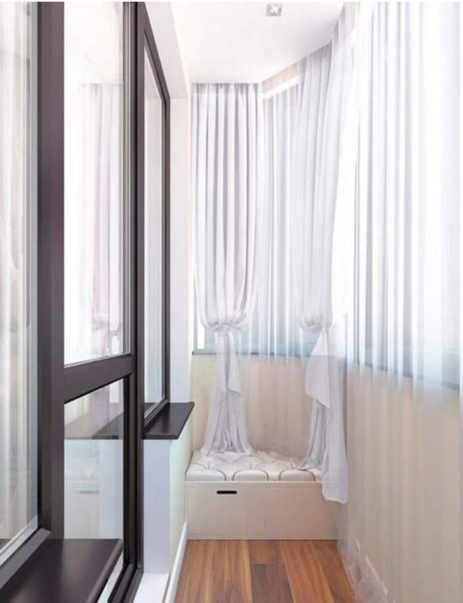 Тюль на балкон