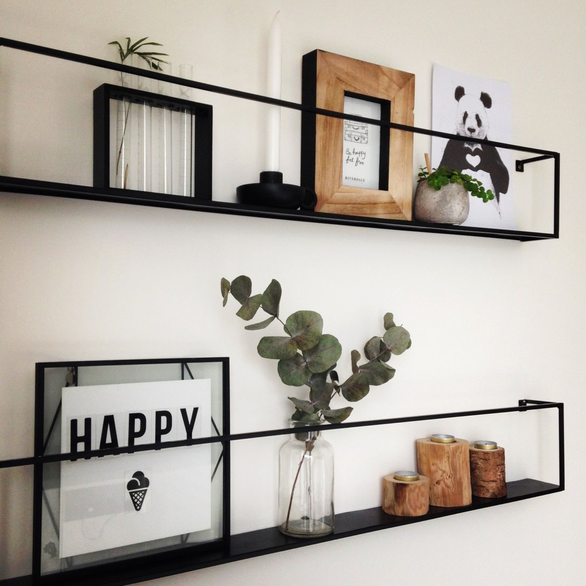 Массивные полки на стену