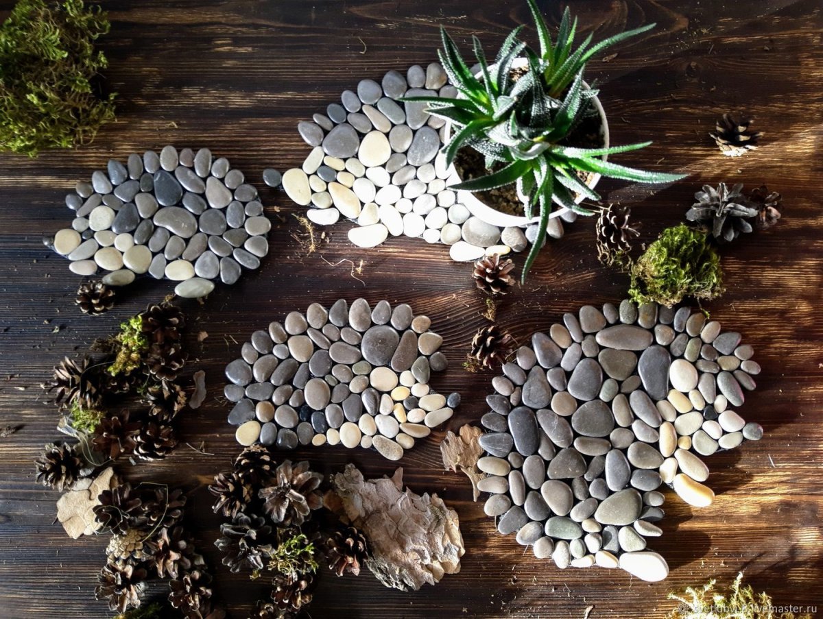 Изделия из гальки