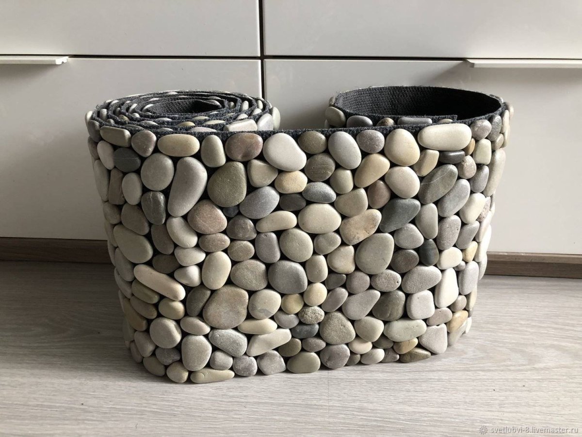 Изделия из гальки