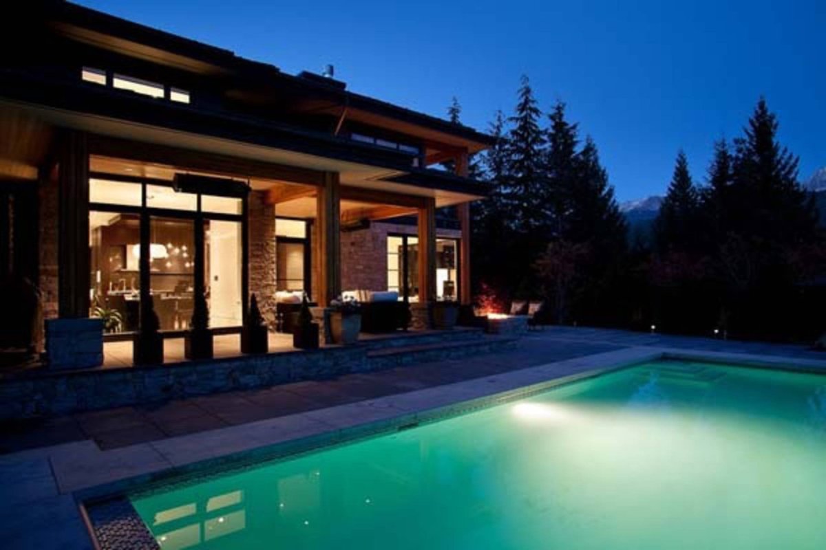 Уютный домик с бассейном