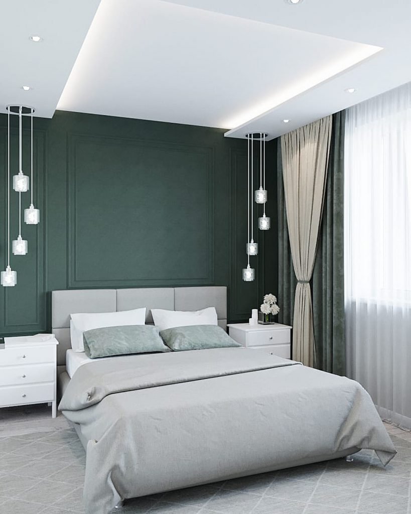 Светильники над кроватью