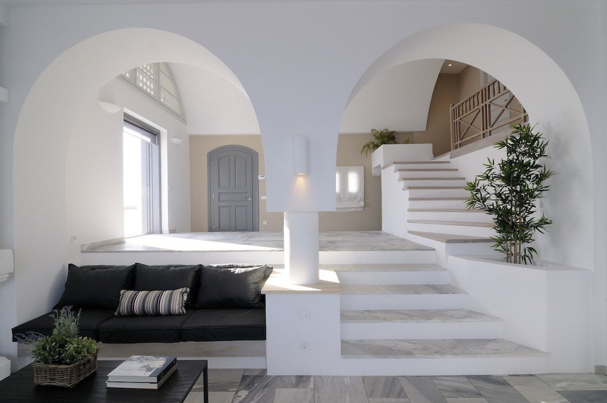 греческий стиль в интерьере дома