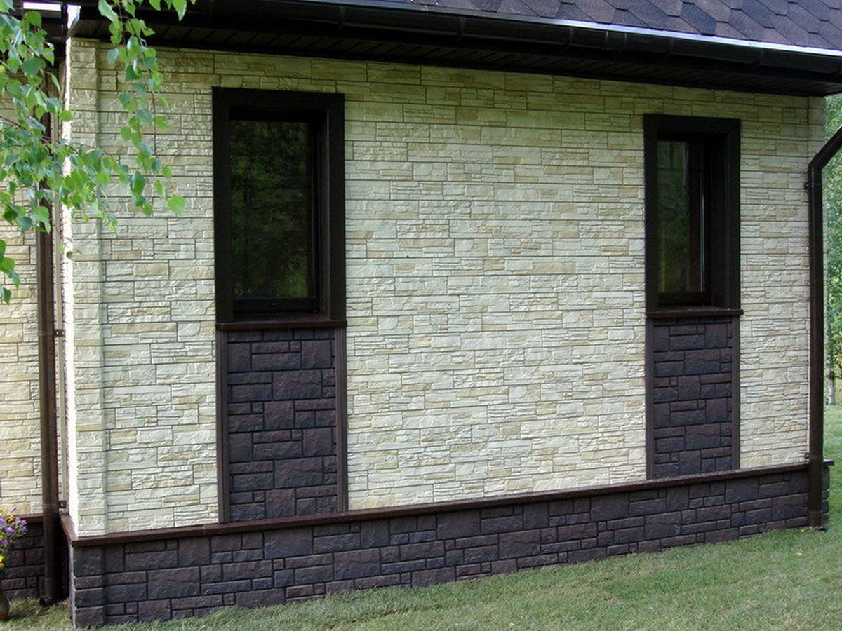 Цокольный сайдинг Деке циркон