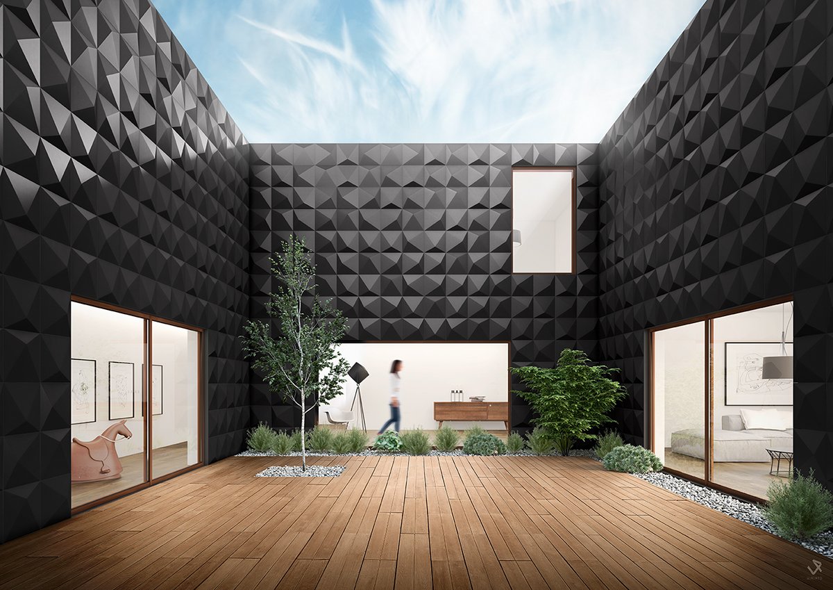 3д панели фасадные СФБ