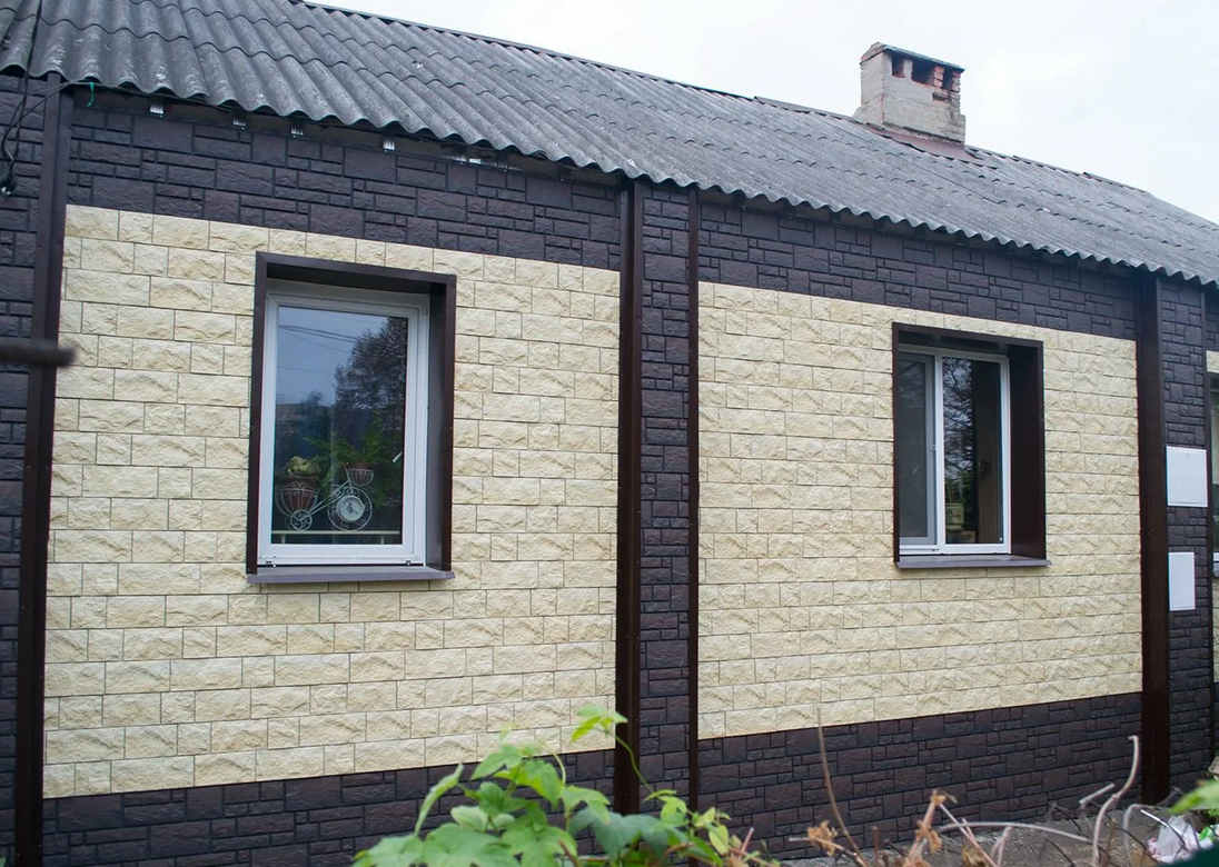 Фасадные панели Docke Burg темный