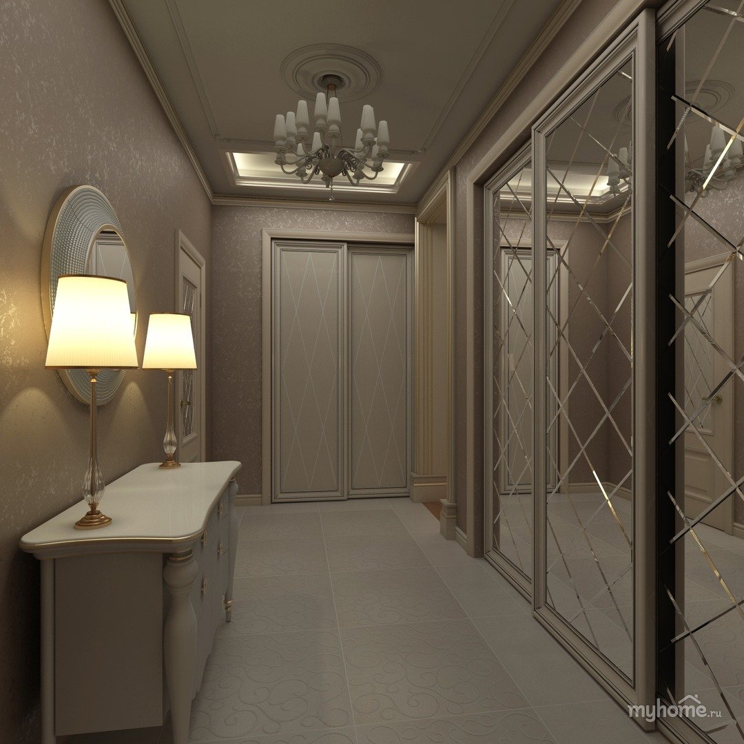 Зеркало с фацетом Неоклассика