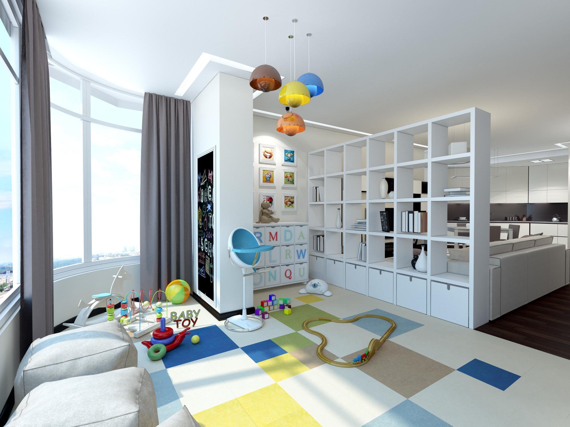 детская мебель в однокомнатную квартиру