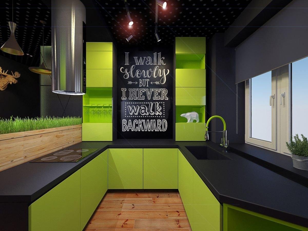 Черно зеленая кухня. Кухня в черно зеленом стиле. Кухня в черно зеленом цвете. Кухня зеленого цвета. Интерьер кухни в черно зеленом цвете.