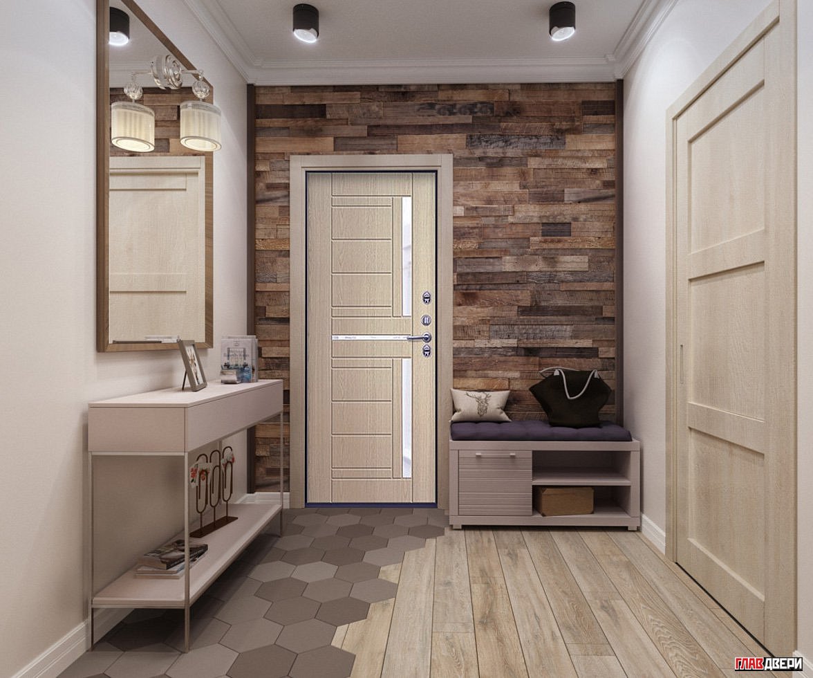 Квадратная прихожая