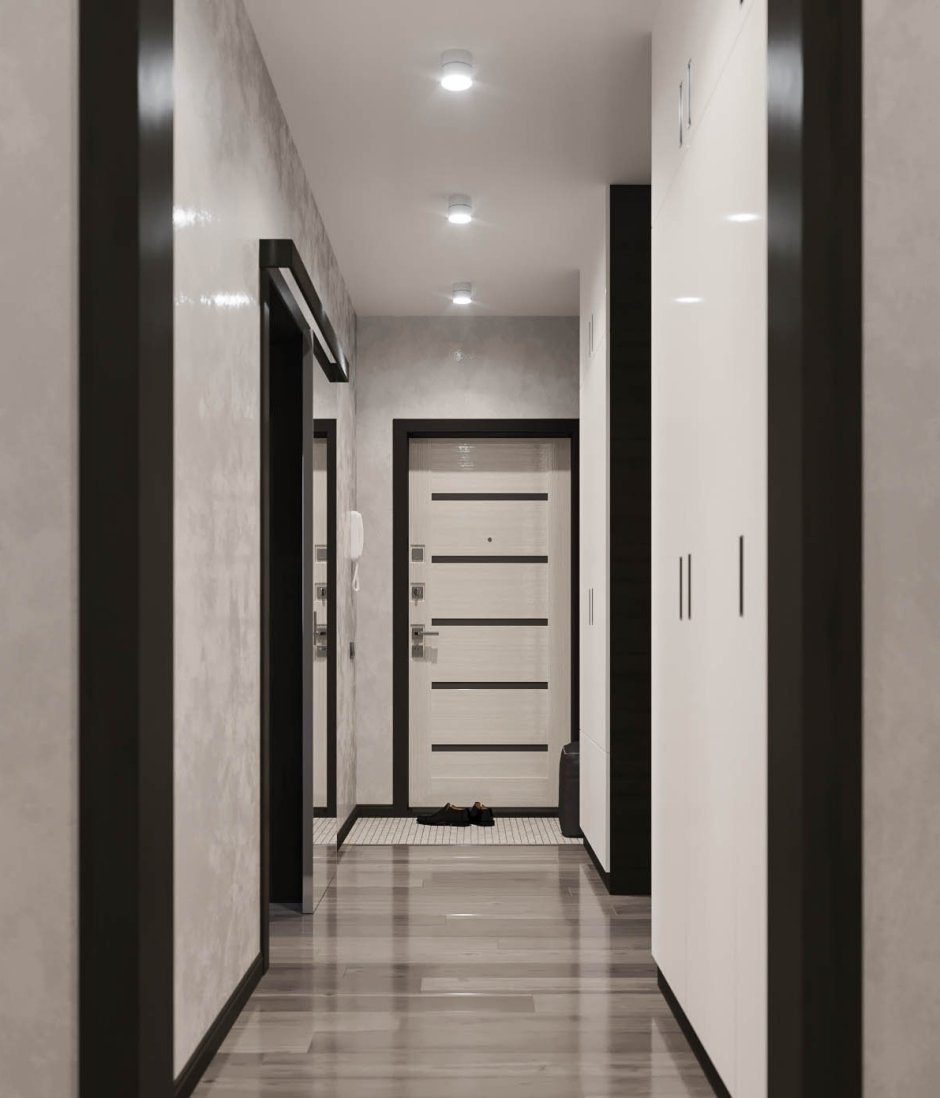 Прихожая в мужской квартире