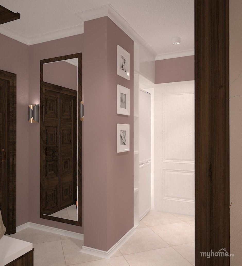 Дизайнерские проекты квартир двухкомнатной