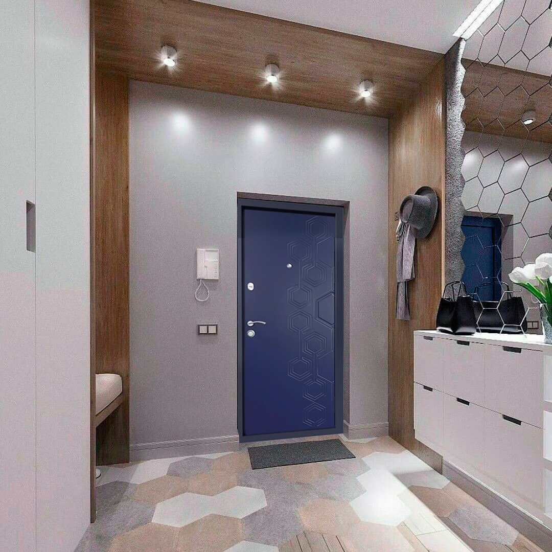 Коридор в 4х комнатной квартире