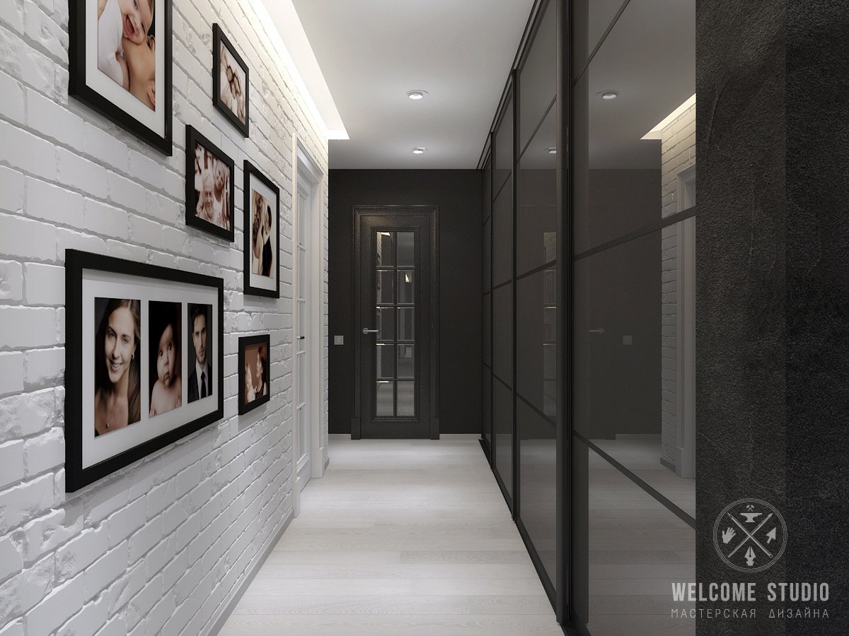 Двери межкомнатные темно серые