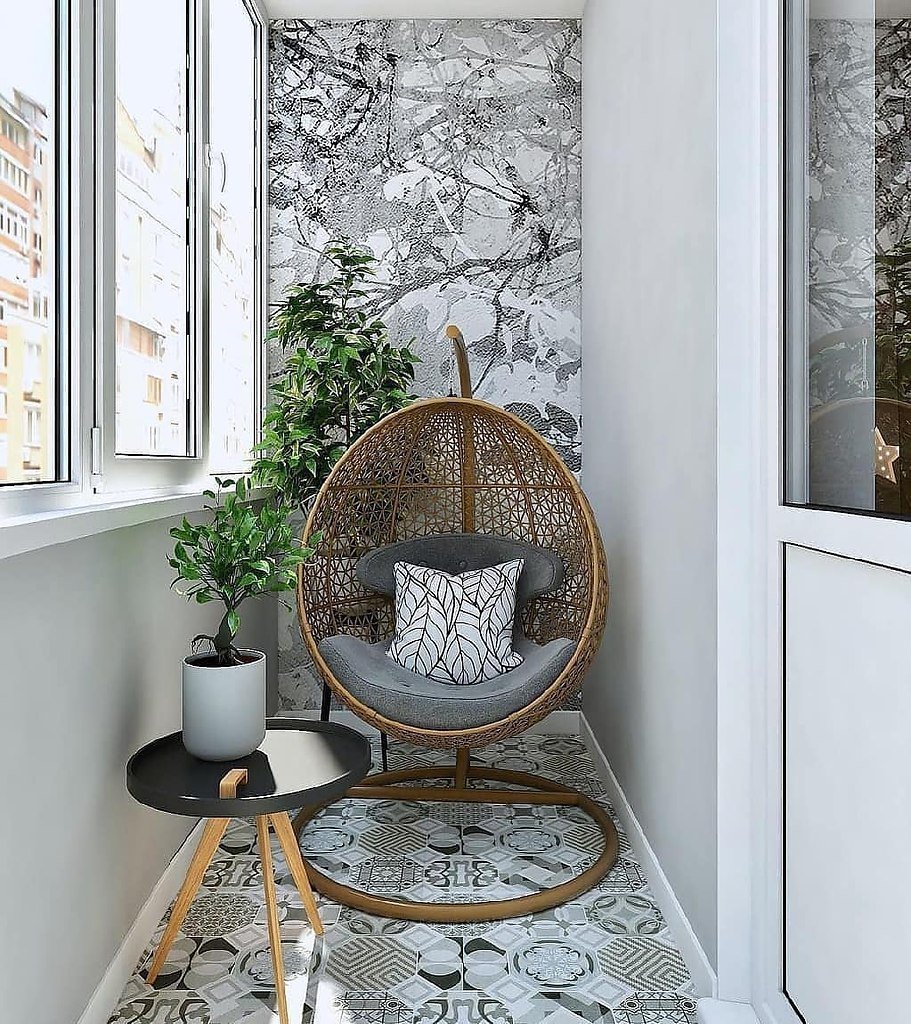 Пол из гальки в ванной