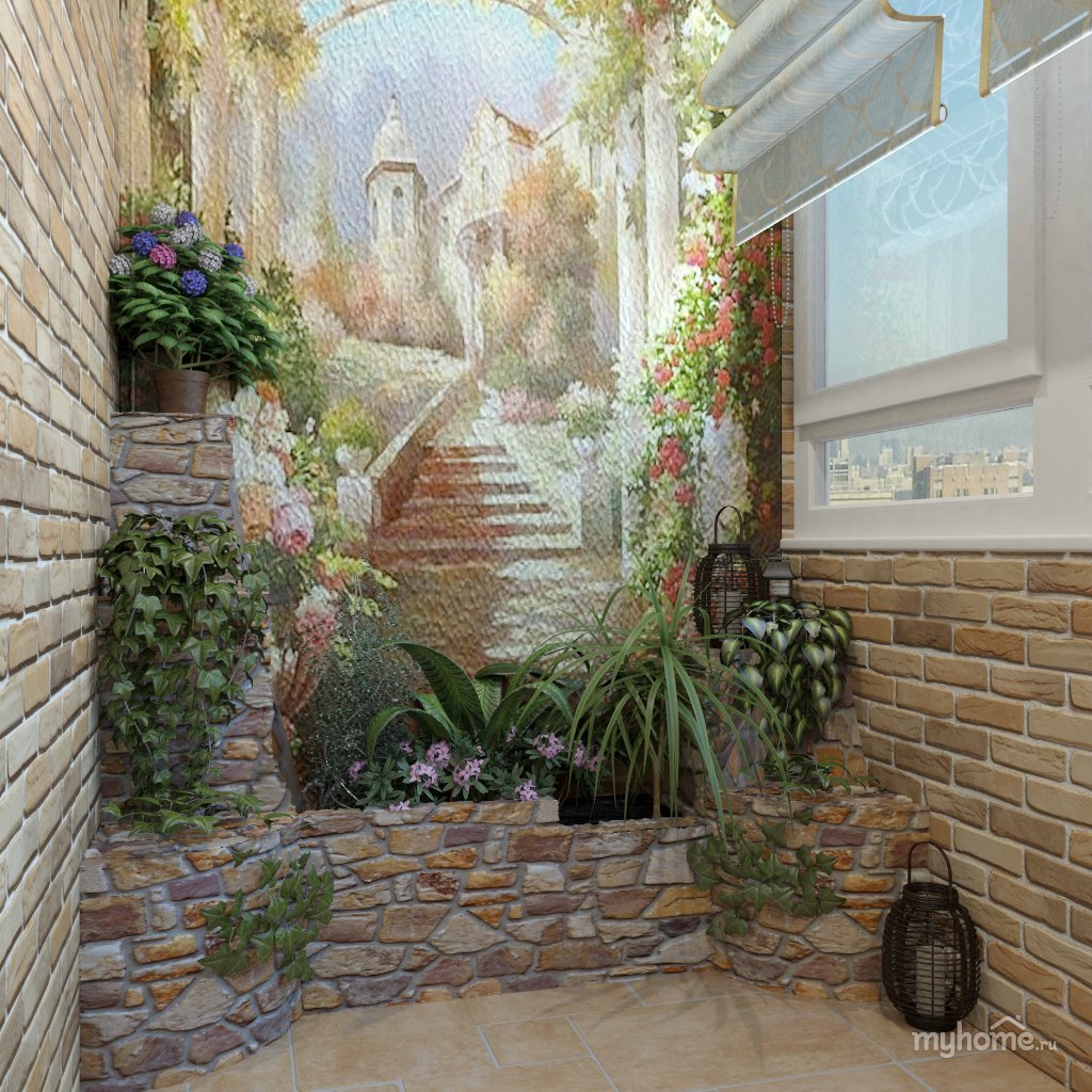 Галька в интерьере квартиры