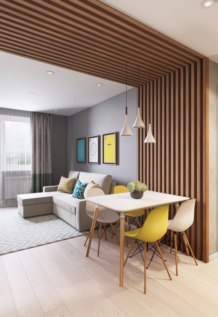 Рейки в интерьере ванной