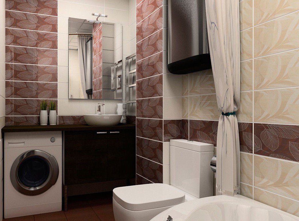 Ванная в однушке