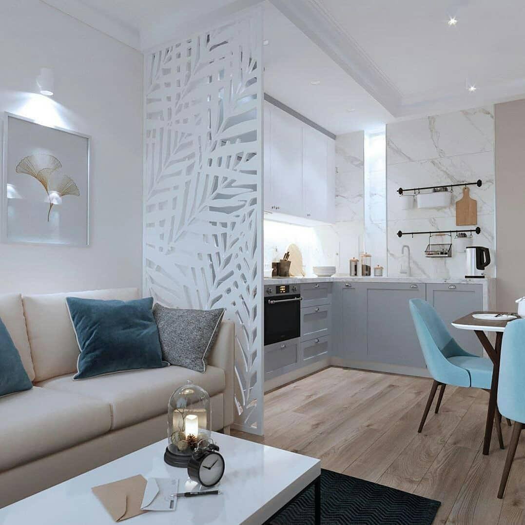 Ванная с плиткой пэчворк