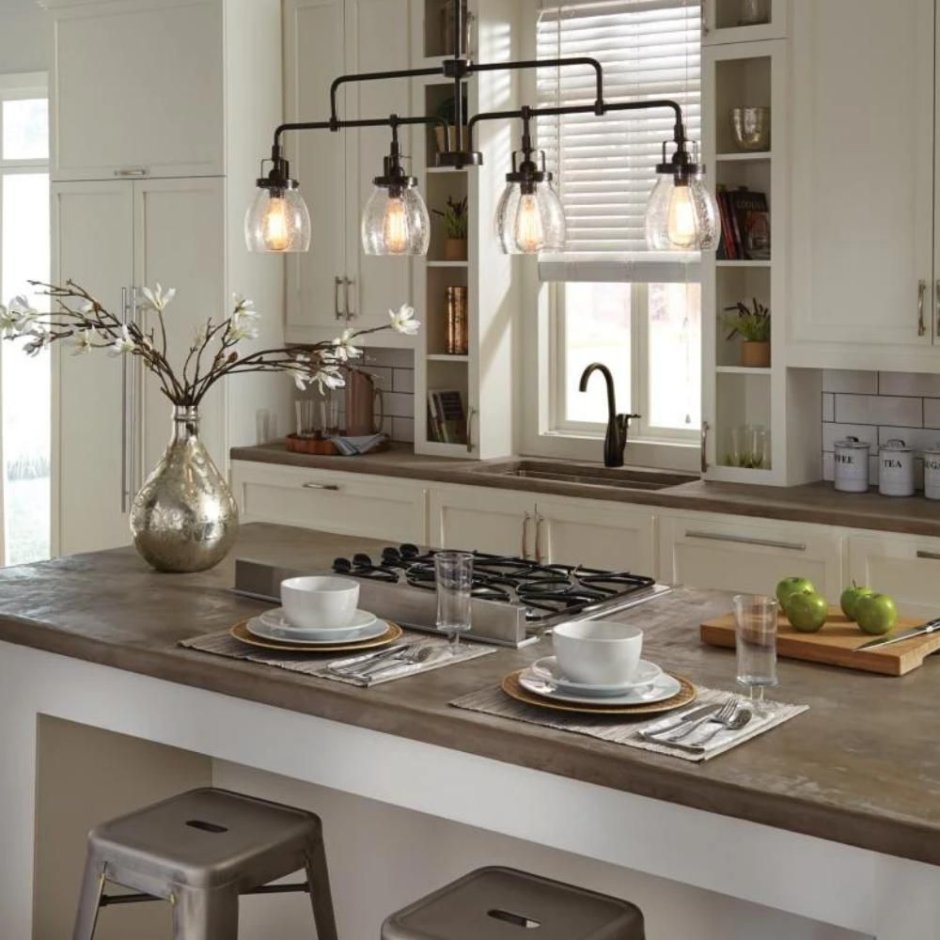 Красивые светильники для кухни