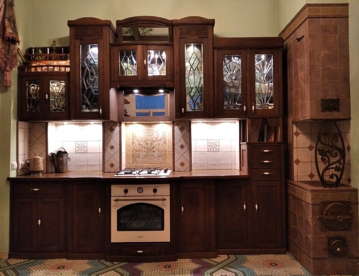 Кухня в стиле фармхаус Кантри