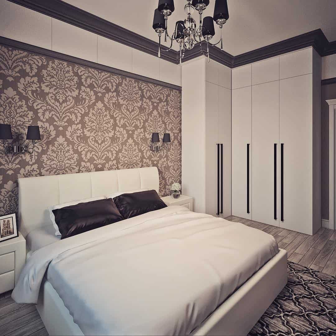 Современный интерьер спальни