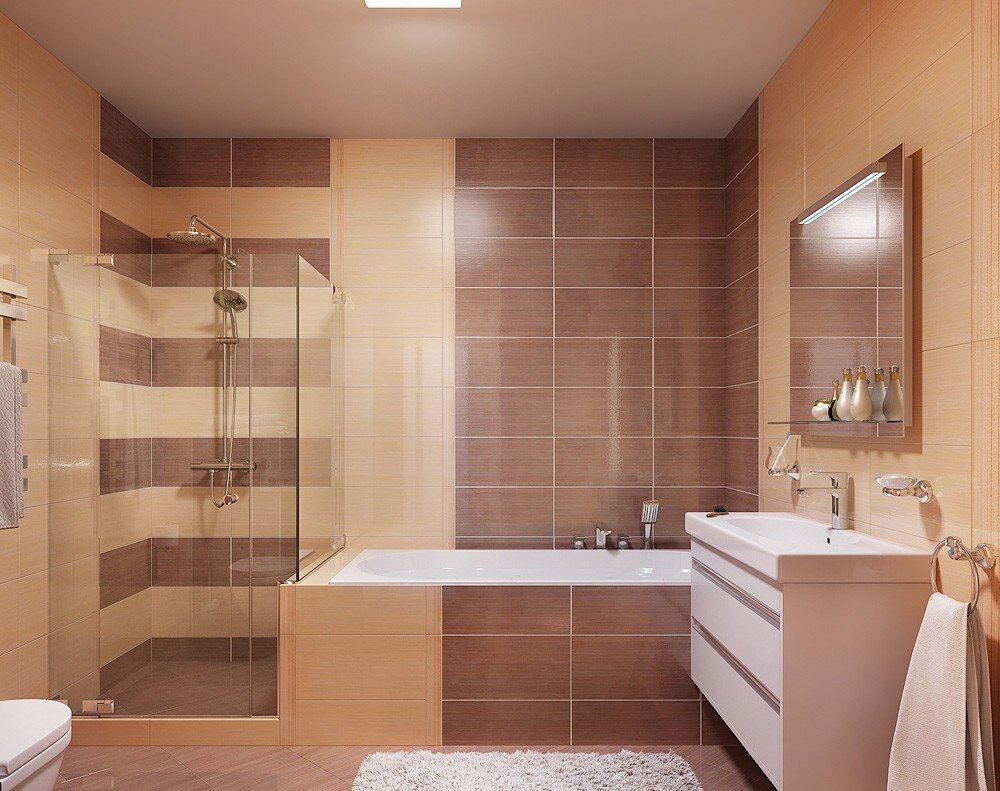 ванная комната кафель варианты дизайна