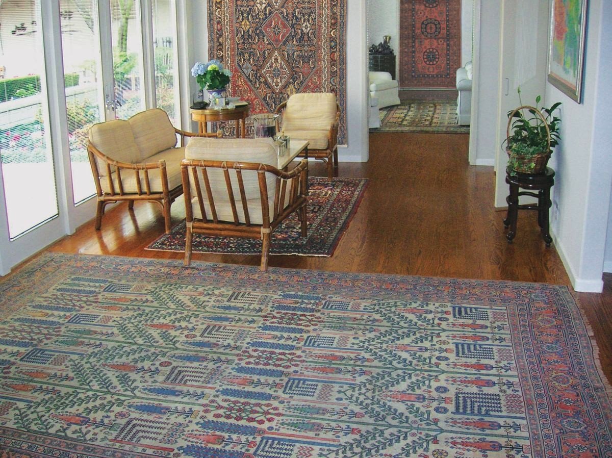 Советский ковер в современном интерьере