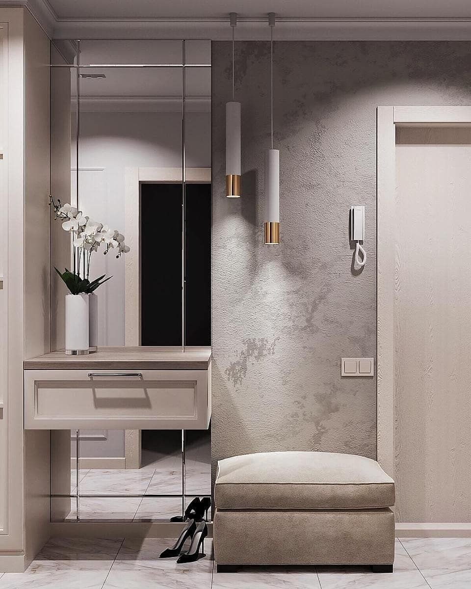 Американская Неоклассика прихожая