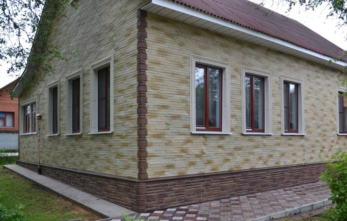 Обшивка домов снаружи