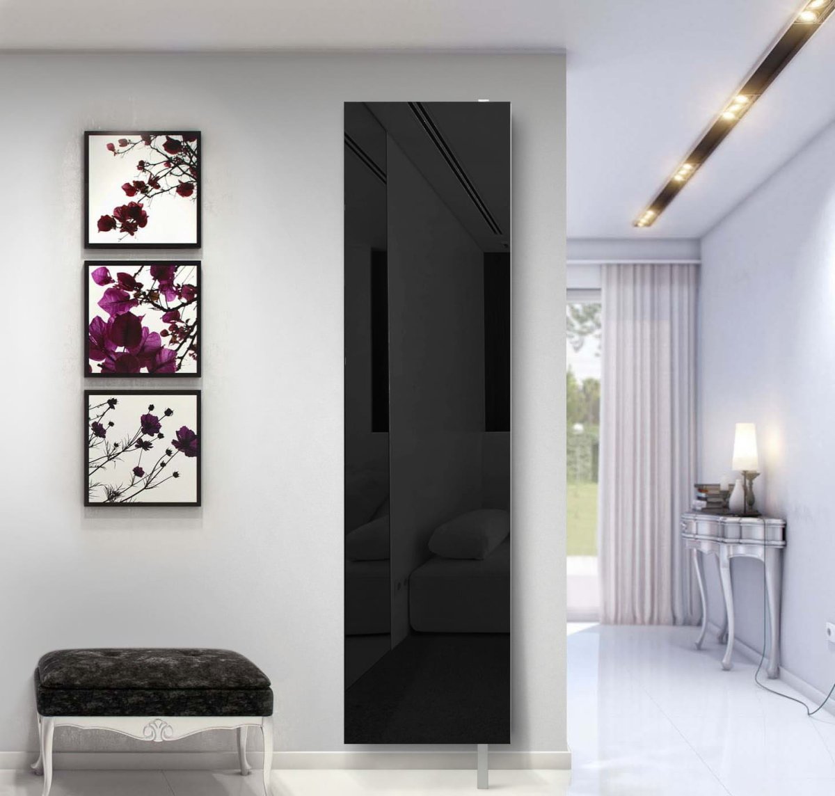 Поворотный зеркальный шкаф Shelf драйв Шелф