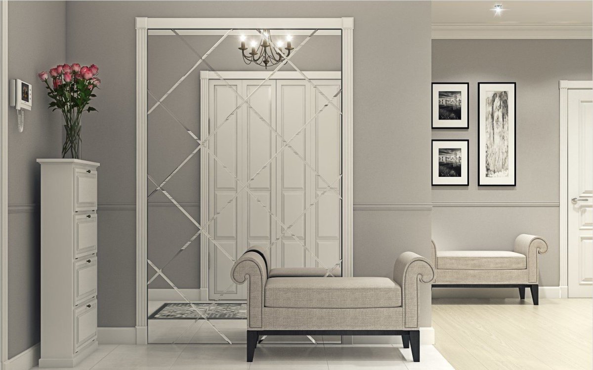 Зеркало с фацетом Неоклассика