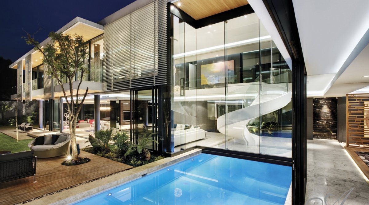 Вилла в ЮАР от SAOTA внутри