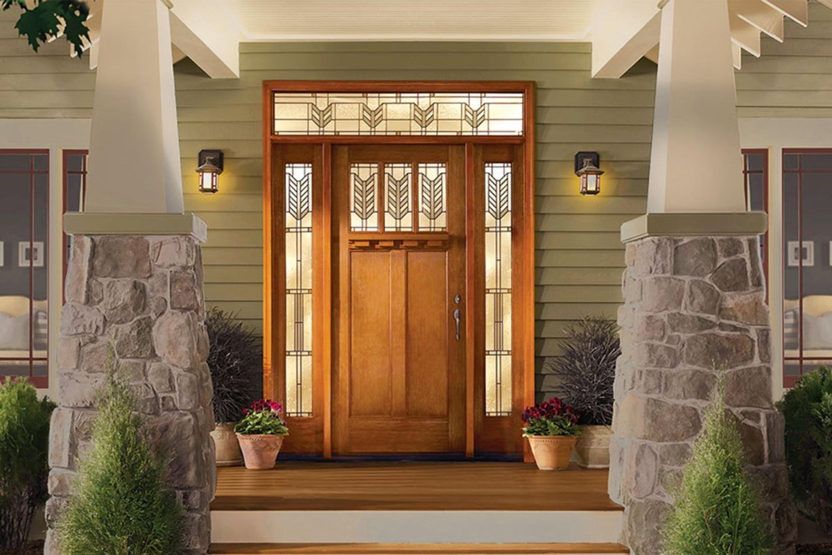 Входная группа в коттедж