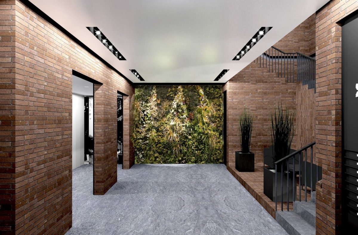 Интерьер входной группы