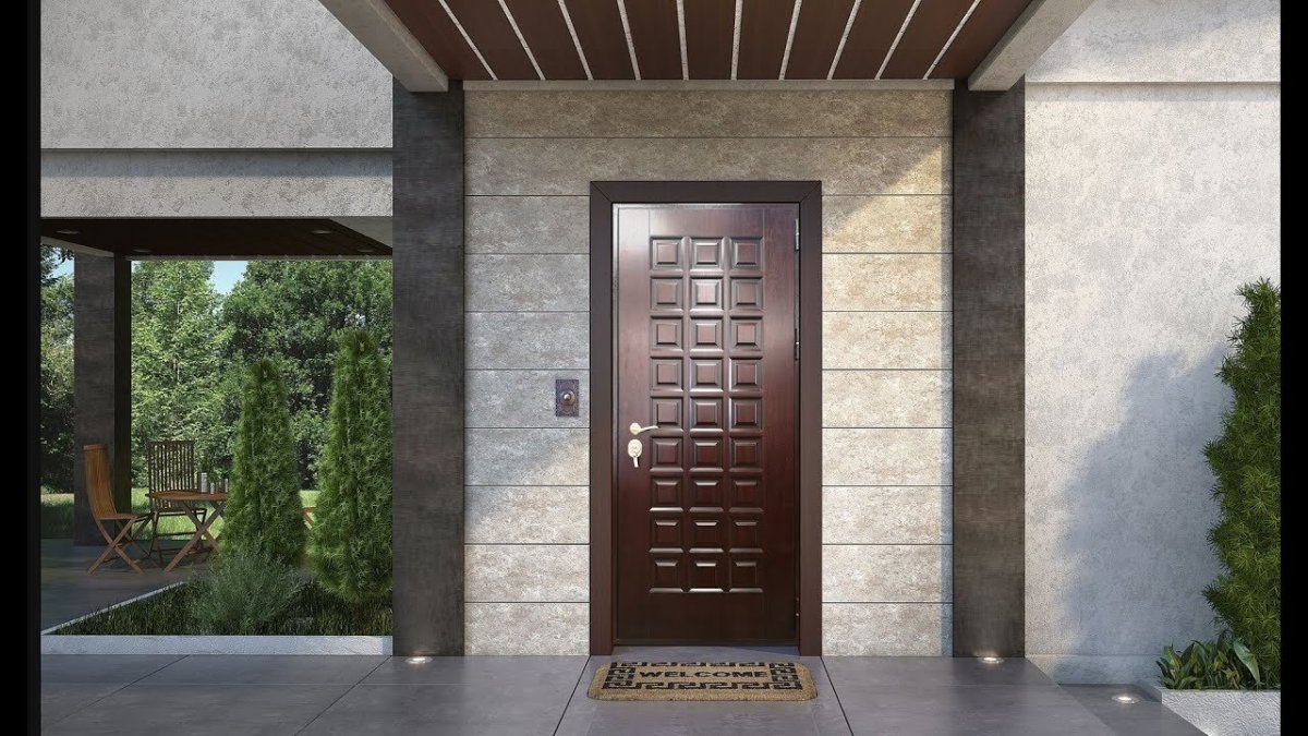 Дверь в частный дом