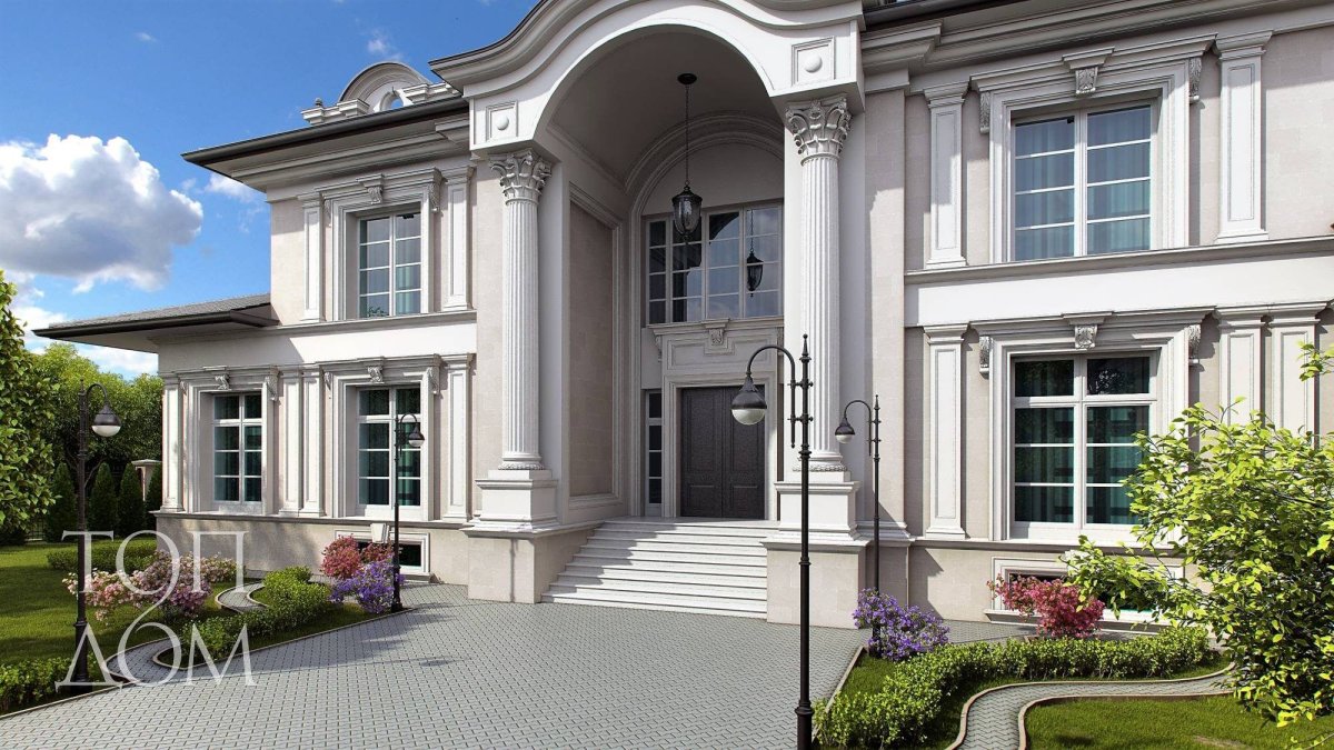 Дом в классическом стиле