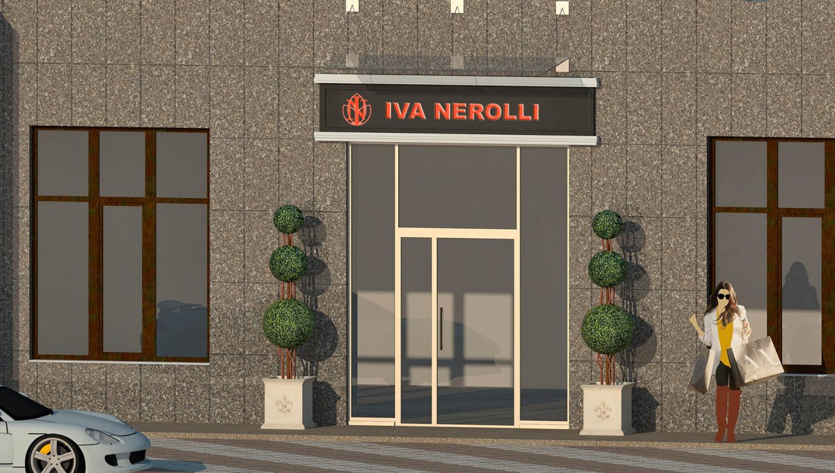 Входная группа 3д