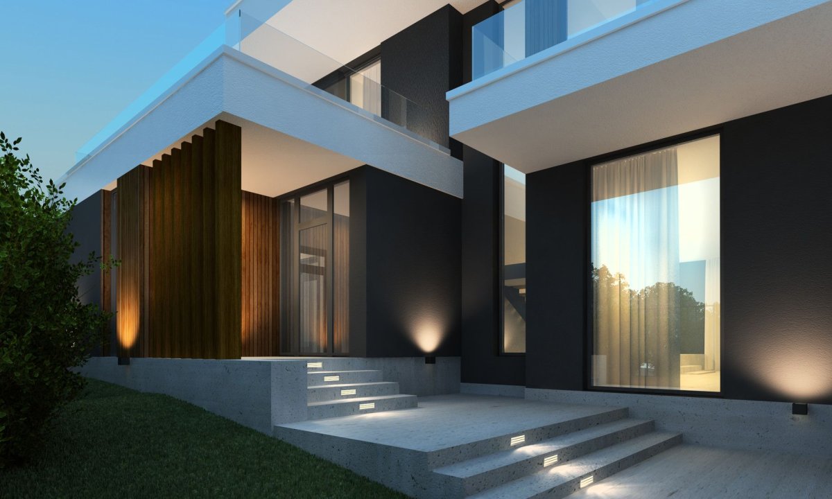 Коттедж Нео конструктивизм