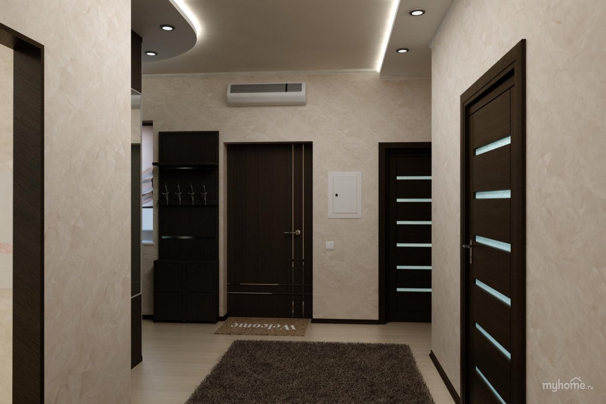 Цвет стен в коридоре