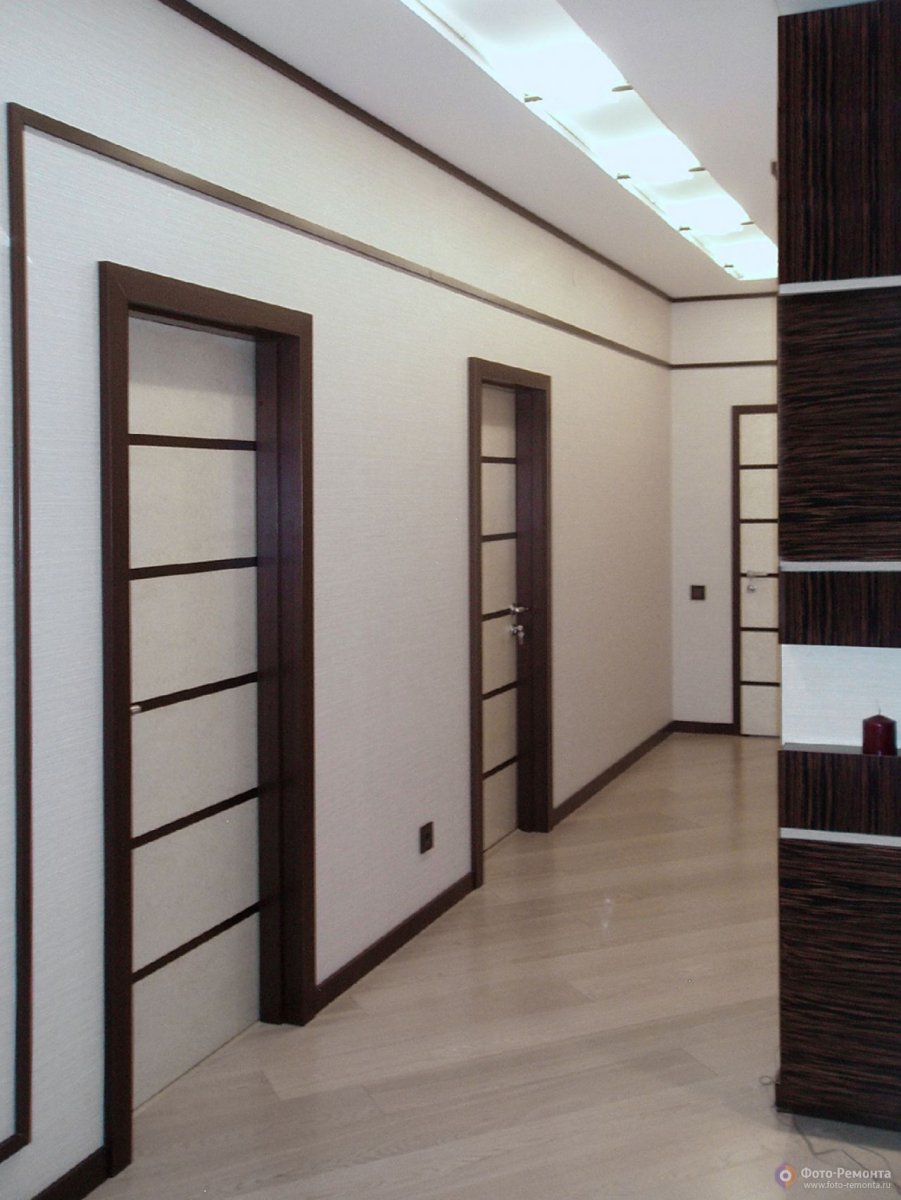 Прихожая в цвете капучино