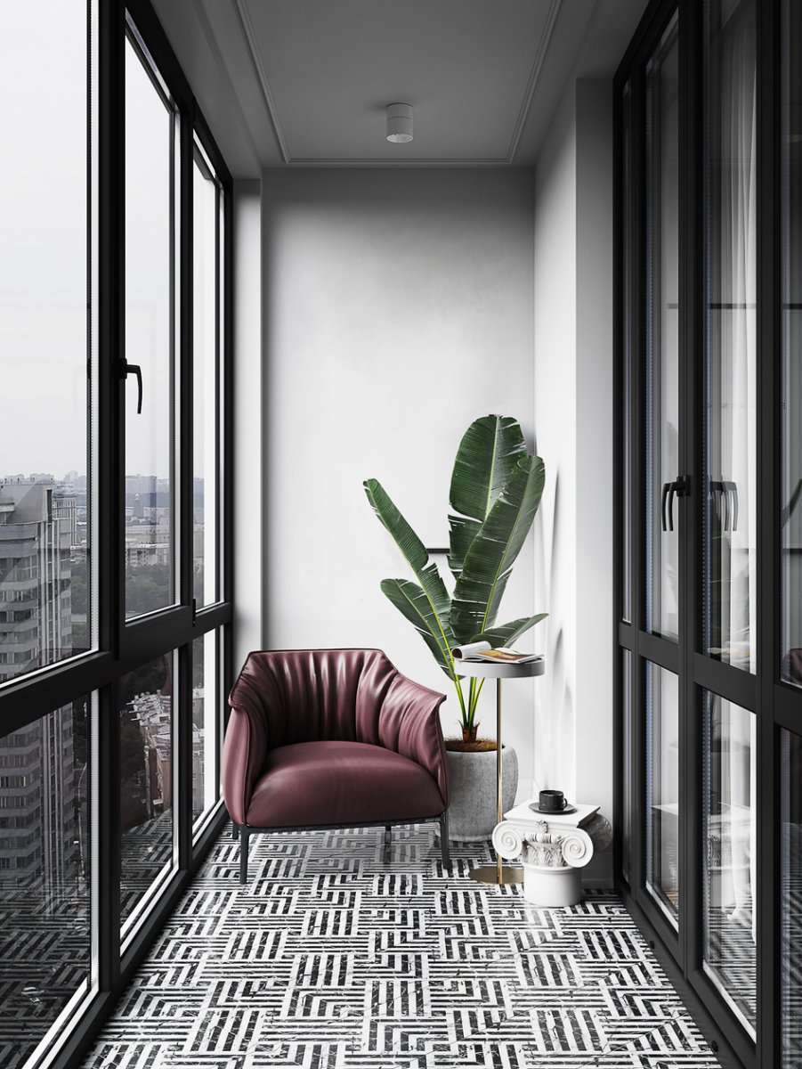 Декор стен Галькой