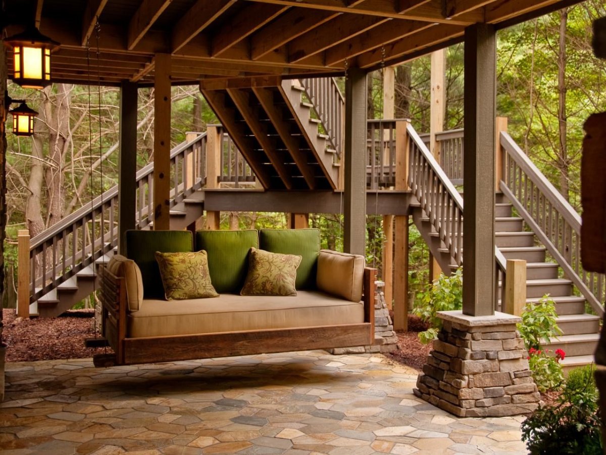 Ступеньки в дом