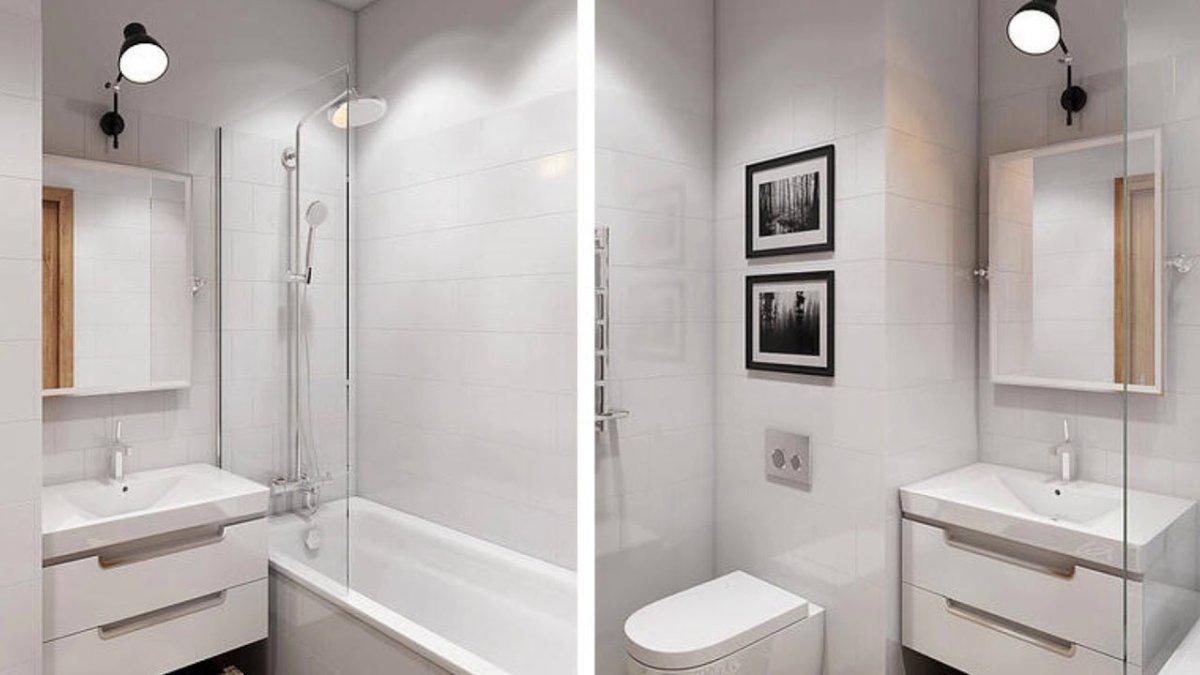 Ванная комната однушка