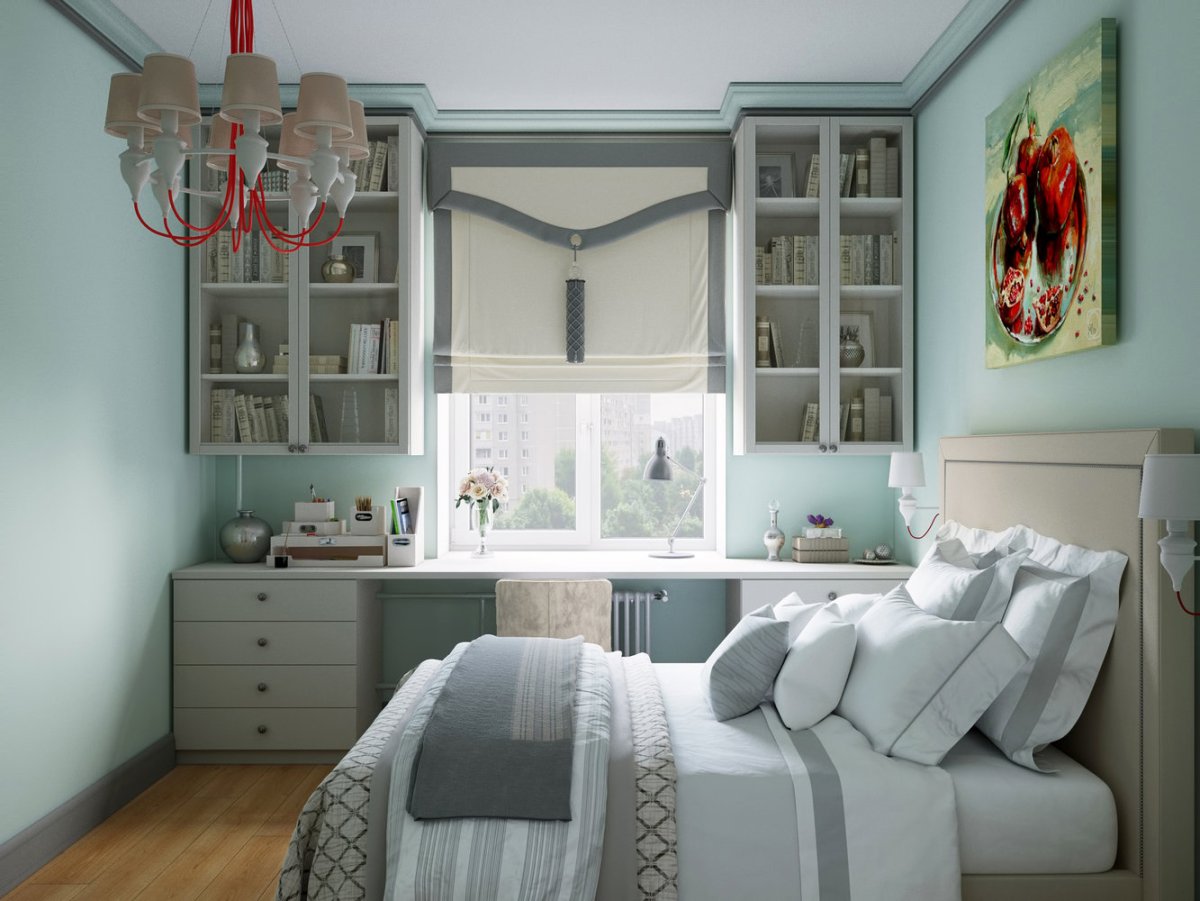 Римские шторы в интерьере