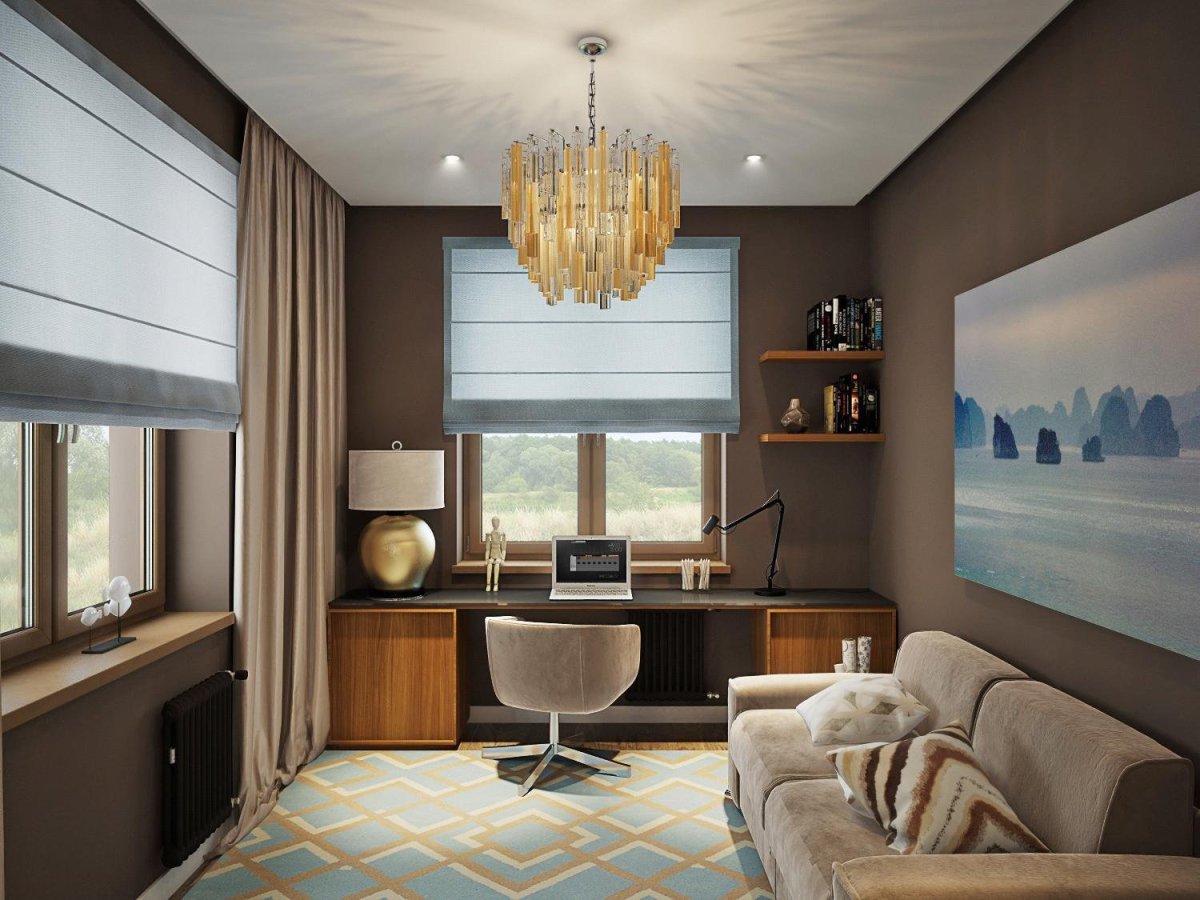 Интерьер домашнего кабинета