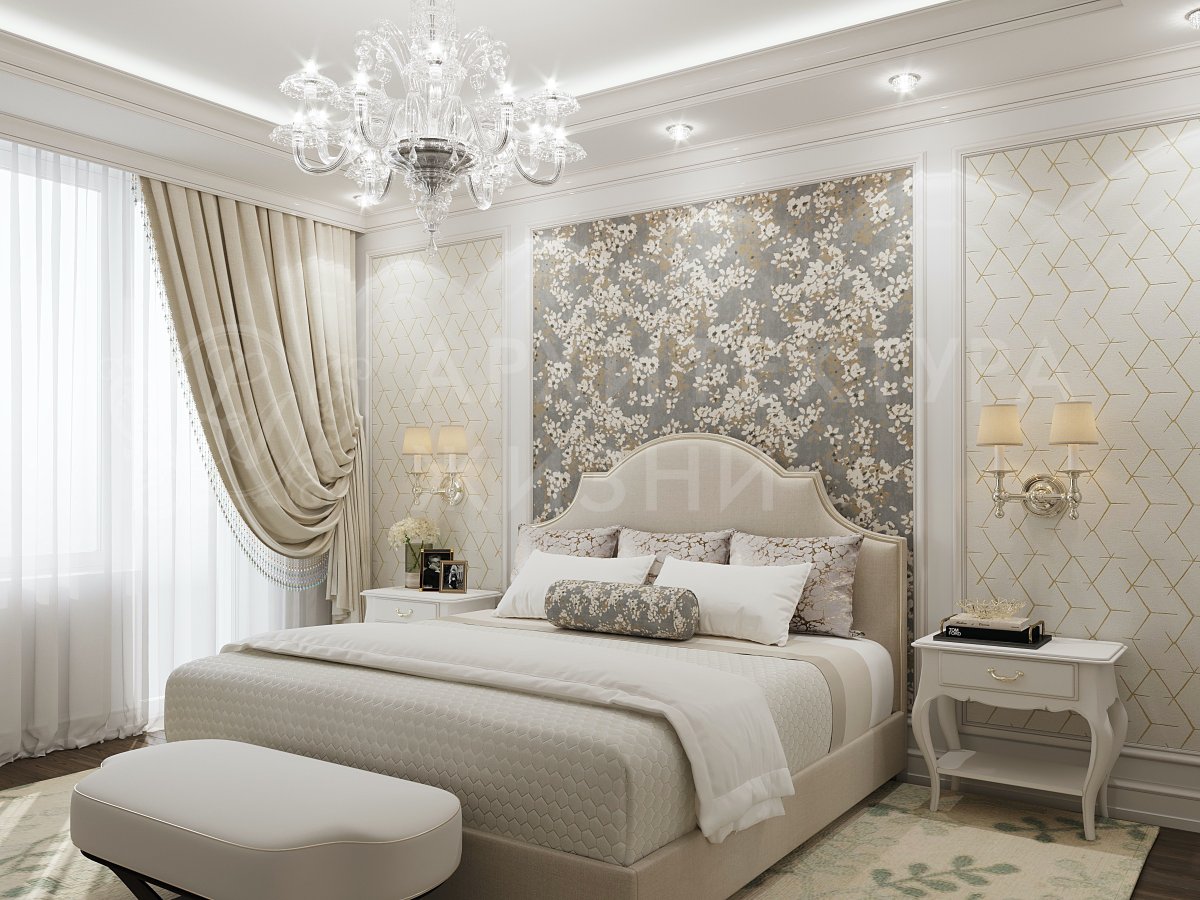 Спальня в классическом стиле